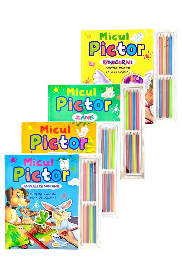 Pachet Micul pictor Pachet Micul pictor