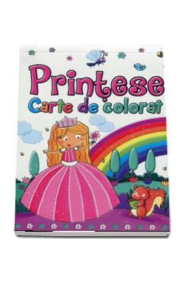 Printese. Carte de colorat Printese. Carte de colorat