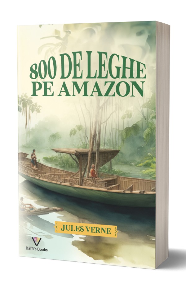 800 de leghe pe Amazon - Jules Verne