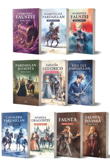 Pachet Cavalerii Pardaillan (10 Volume) - Michel Zevaco Pachet Cavalerii Pardaillan (10 Volume) - Michel Zevaco