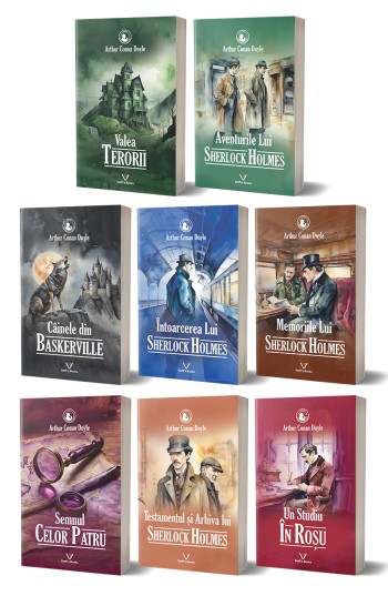 Pachet Sherlock Holmes -  Arthur Conan Doyle Pachet Sherlock Holmes -  Arthur Conan Doyle