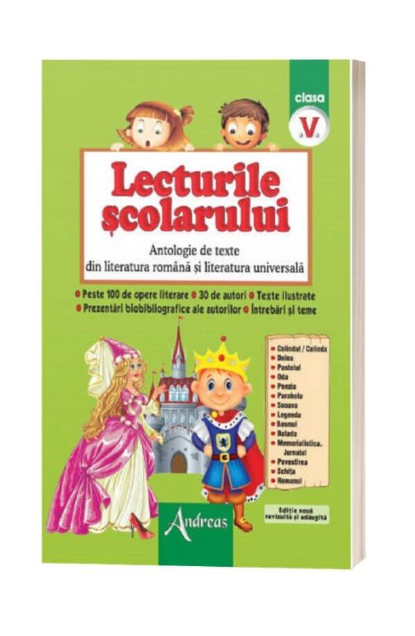 Lecturile scolarului - Clasa 5 Lecturile scolarului - Clasa 5