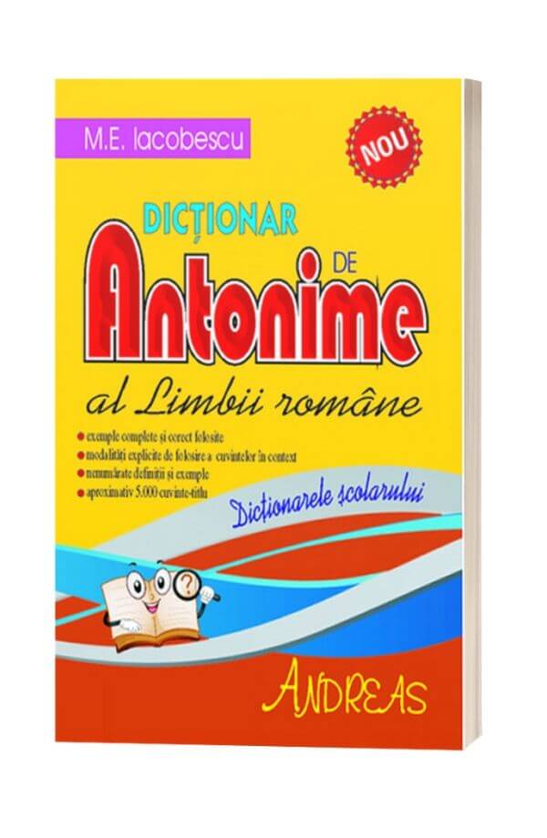Dictionar de antonime al limbii romane - M.E. Iocobescu Dictionar de antonime al limbii romane - M.E. Iocobescu