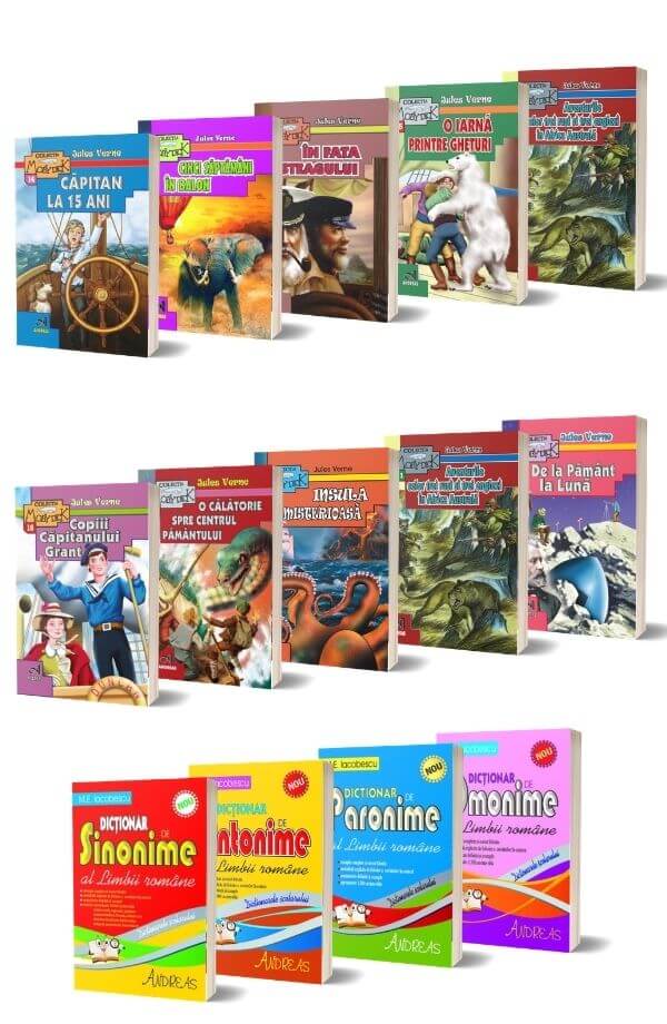 Pachet promo Jules Verne + Pachet Dictionare cadou Pachet promo Jules Verne + Pachet Dictionare cadou