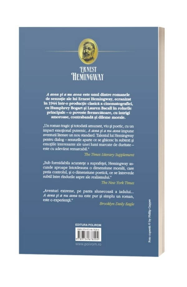 A avea si a nu avea - Ernest Hemingway A avea si a nu avea - Ernest Hemingway