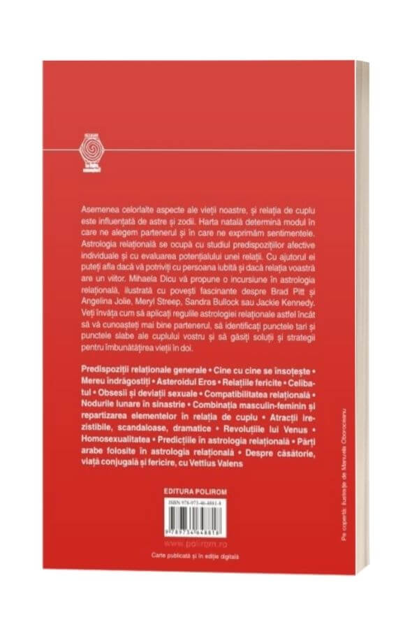 Astrologia relationala. Dragoste si sexualitate - Mihaela Dicu Astrologia relationala. Dragoste si sexualitate - Mihaela Dicu