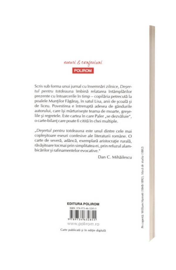 Desertul pentru totdeauna - Octavian Paler Desertul pentru totdeauna - Octavian Paler