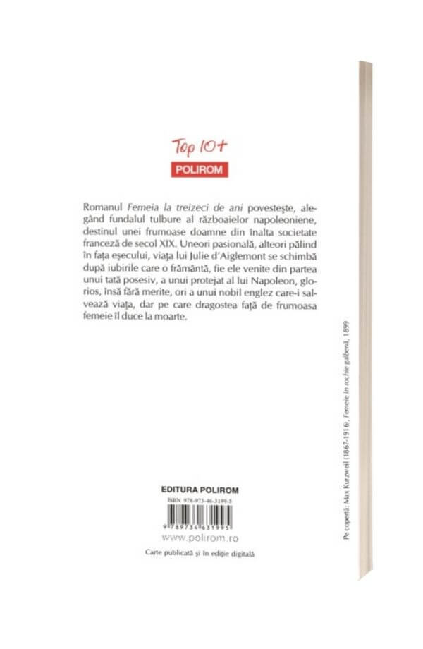Femeia la treizeci de ani - Honore de Balzac Femeia la treizeci de ani - Honore de Balzac