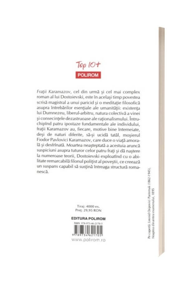 Fratii Karamazov - F.M. Dostoievski Fratii Karamazov - F.M. Dostoievski