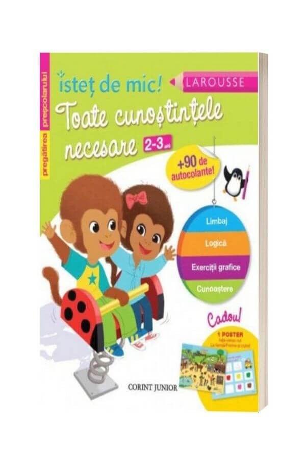 Istet de mic! Toate cunostintele necesare 2-3 ani - Caroline Marcel Istet de mic! Toate cunostintele necesare 2-3 ani - Caroline Marcel