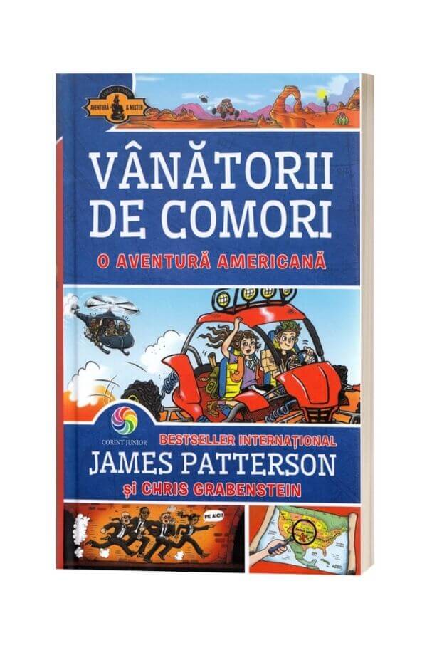 Vanatorii de comori Vol.6: O aventura americana - James Patterson, Chris Grabenstein Vanatorii de comori Vol.6: O aventura americana - James Patterson, Chris Grabenstein