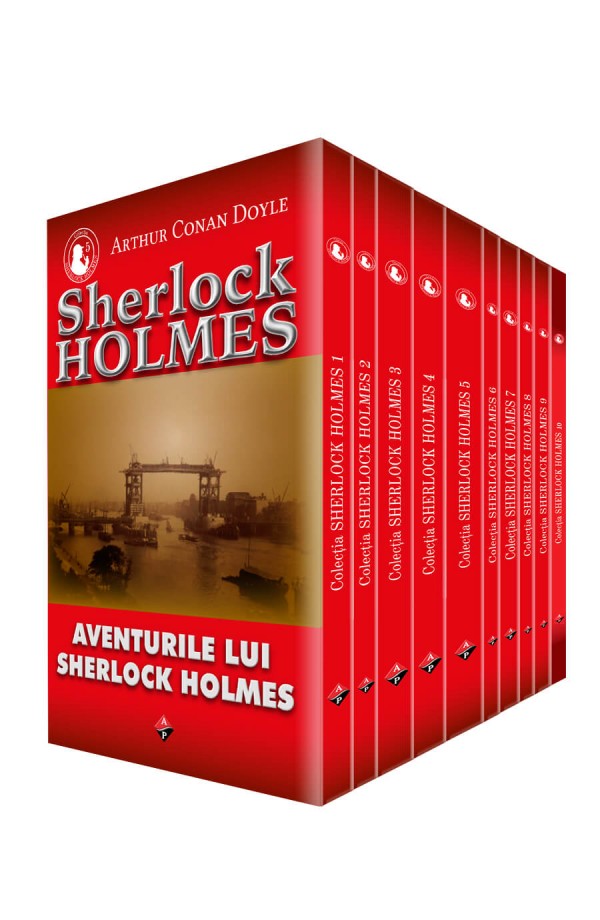 Pachet Sherlock Holmes (10 Volume) – Arthur Conan Doyle Pachet Sherlock Holmes (10 Volume) – Arthur Conan Doyle