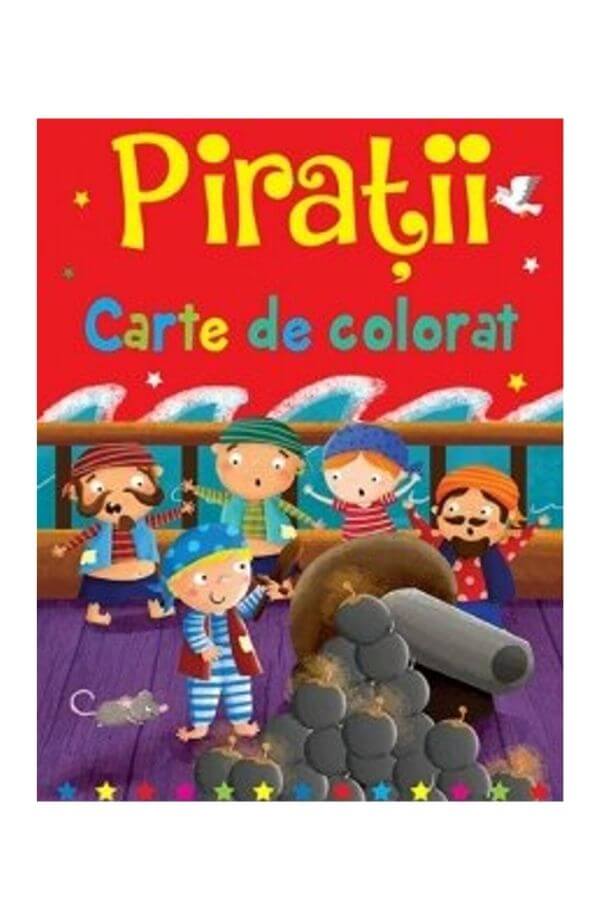 Carte de colorat - Piratii Carte de colorat - Piratii