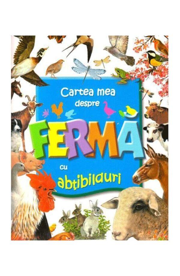 Cartea mea despre ferma cu abtibilduri Cartea mea despre ferma cu abtibilduri