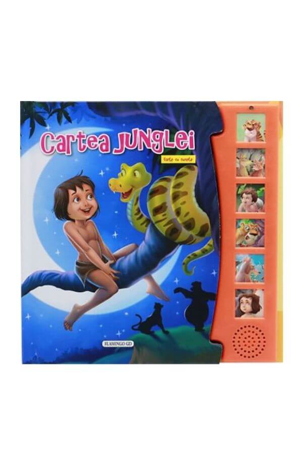 Cartea junglei - Carte sunete Cartea junglei - Carte sunete