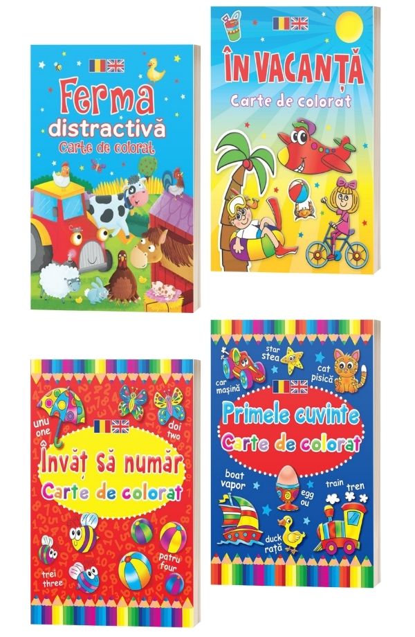 Pachet Colorez si invat Engleza Pachet Colorez si invat Engleza
