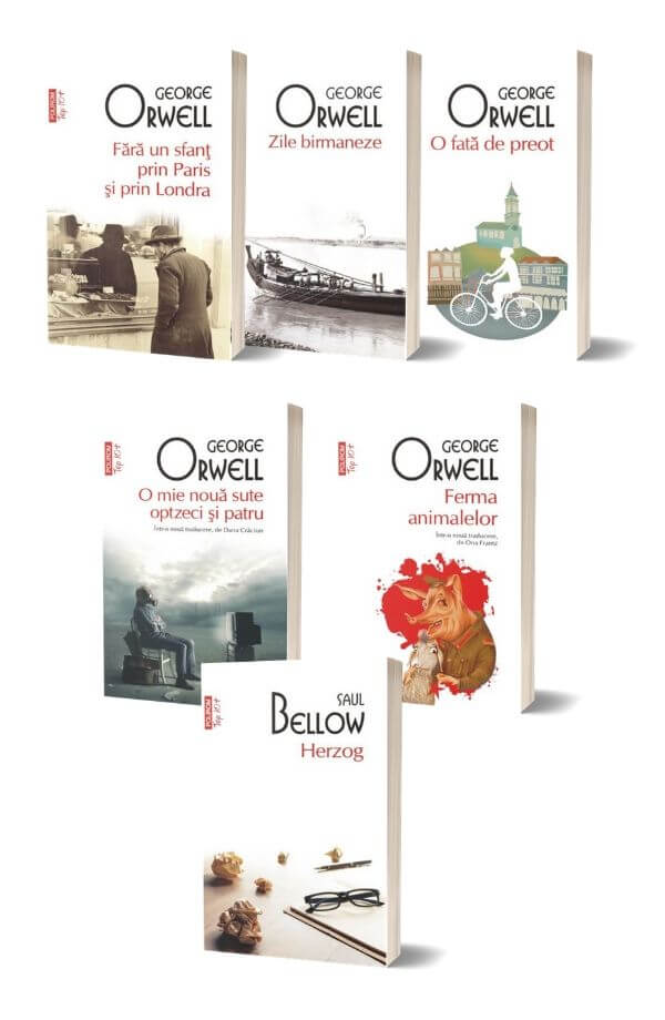 Pachet George Orwell + Herzog - Saul Bellow Pachet George Orwell + Herzog - Saul Bellow