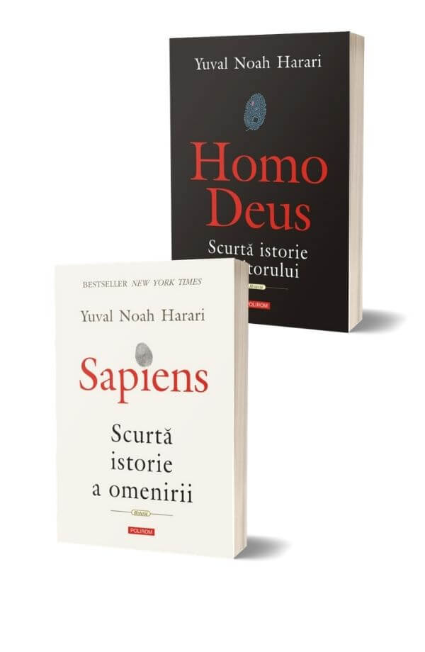 Pachet Yuval Noah Harari ( Sapiens + Homo Deus ) Pachet Yuval Noah Harari ( Sapiens + Homo Deus )