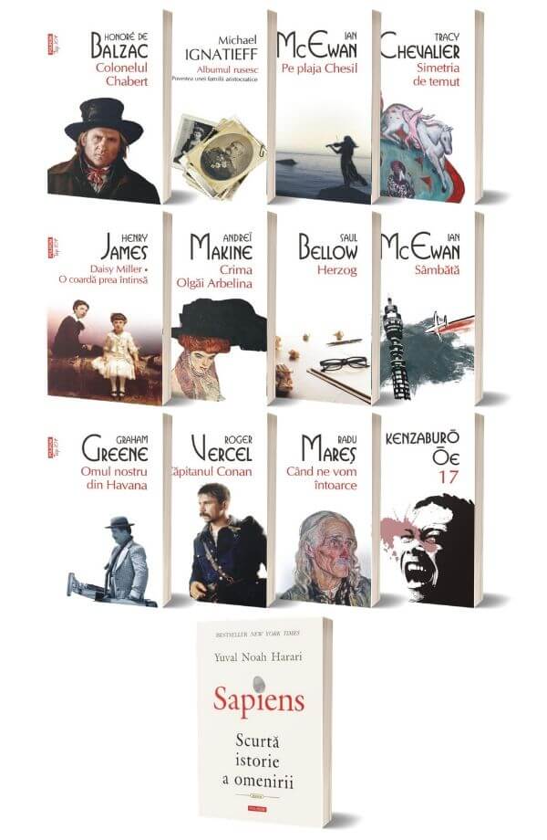 Pachet Top10 + ( 12 carti + Cadou Sapiens - Yuval Noah Harari ) Pachet Top10 + ( 12 carti + Cadou Sapiens - Yuval Noah Harari )