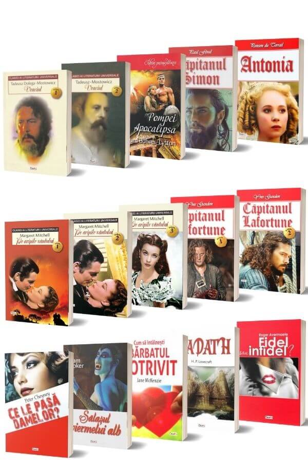 Pachet promo lecturile toamnei (15 vol) Pachet promo lecturile toamnei (15 vol)