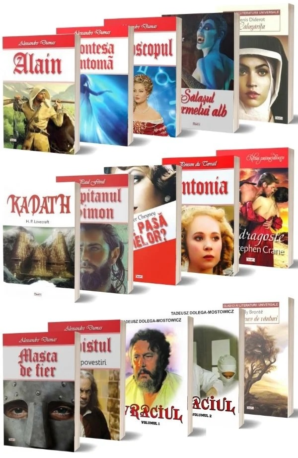 Pachet Lecturi pentru vacanța - 15 Volume Pachet Lecturi pentru vacanța - 15 Volume
