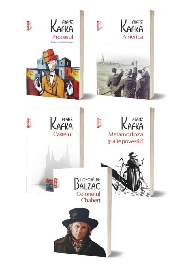 Pachet Franz Kafka + Colonelul Chabert - Honore de Balzac Pachet Franz Kafka + Colonelul Chabert - Honore de Balzac