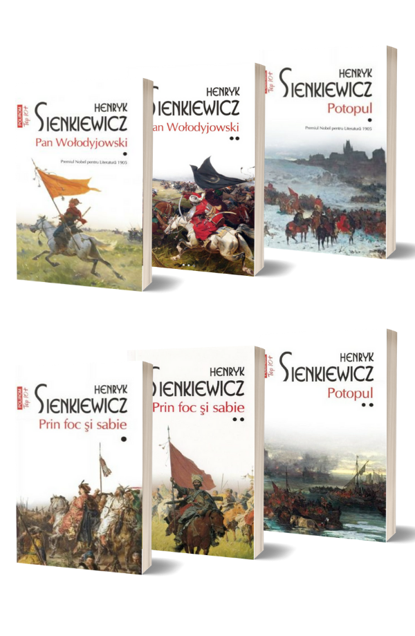 Pachet Henryk Sienkiewicz 6 vol. Pachet Henryk Sienkiewicz 6 vol.