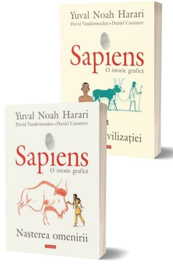 Pachet Yuval Noah Harari  - Sapiens (2 vol)