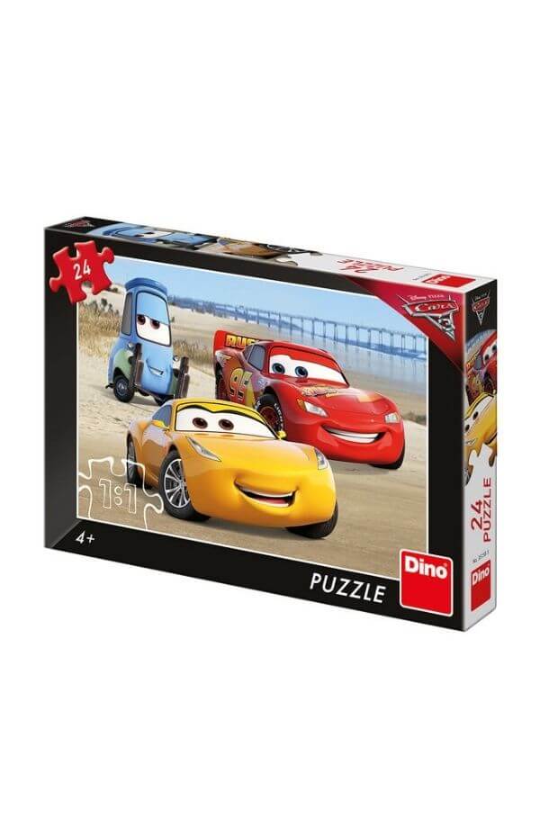 Puzzle - CARS 3: PE PLAJA 24 PCS Puzzle - CARS 3: PE PLAJA 24 PCS