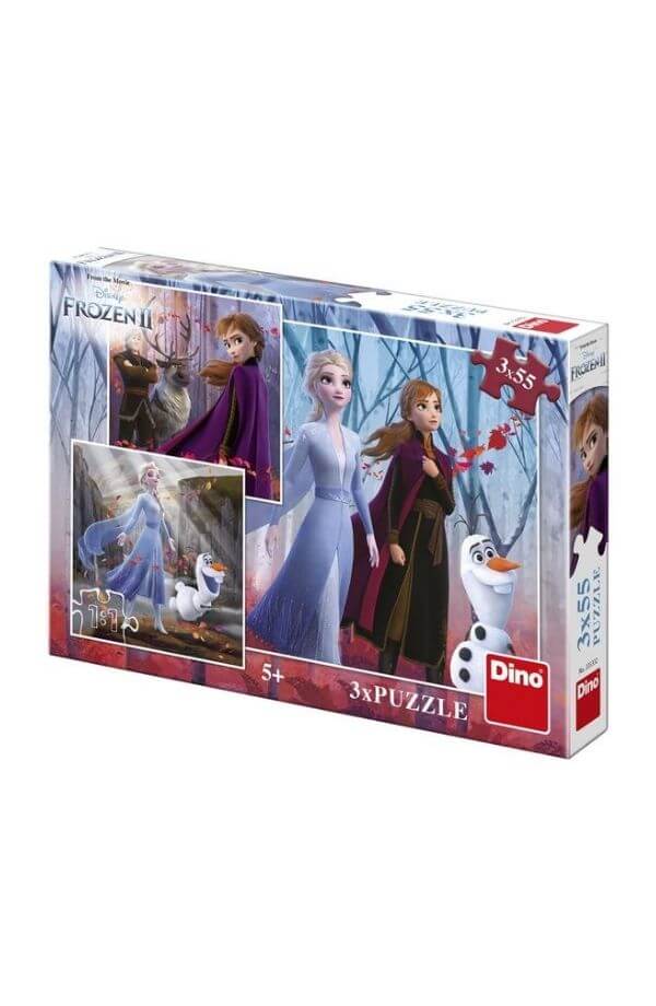 Puzzle 3 in 1 - Frozen II (3 x 55) Puzzle 3 in 1 - Frozen II (3 x 55)