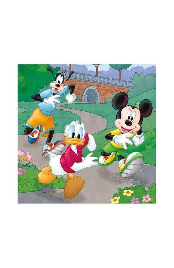 Puzzle 3 in 1 - MICKEY AND MINNIE ATLETI (3 x 55) Puzzle 3 in 1 - MICKEY AND MINNIE ATLETI (3 x 55)
