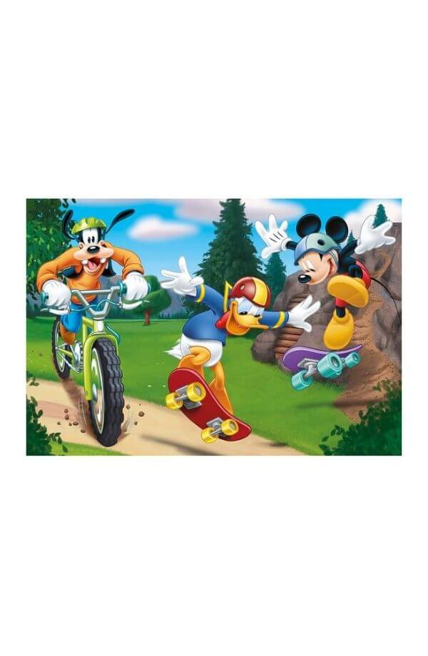 Puzzle 2 in 1 - MICKEY SPORTS (2 x 77) Puzzle 2 in 1 - MICKEY SPORTS (2 x 77)