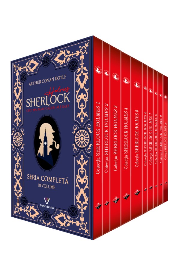 Pachet Sherlock Holmes (10 Volume) – Arthur Conan Doyle Pachet Sherlock Holmes (10 Volume) – Arthur Conan Doyle