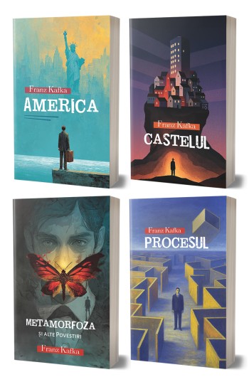 Pachet Franz Kafka, 4 volume