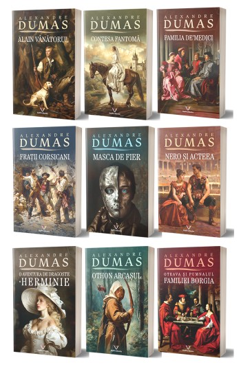 Pachet Alexandre Dumas 9 Vol. Pachet Alexandre Dumas 9 Vol.