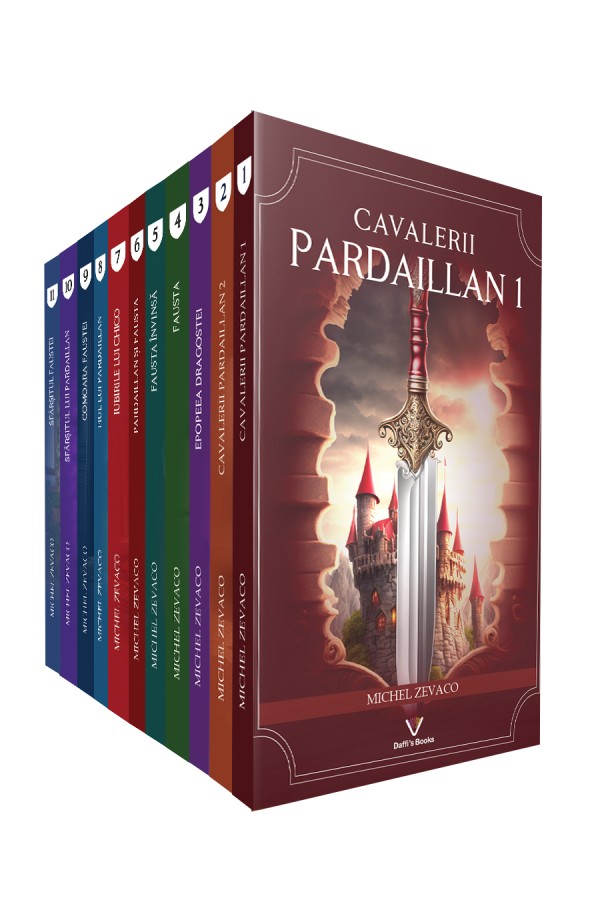 Pachet Cavalerii Pardaillan (11 Volume) - Michel Zevaco